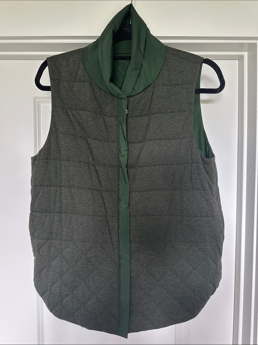 Lafayette 148 Quilted Reversible Puffer Vest